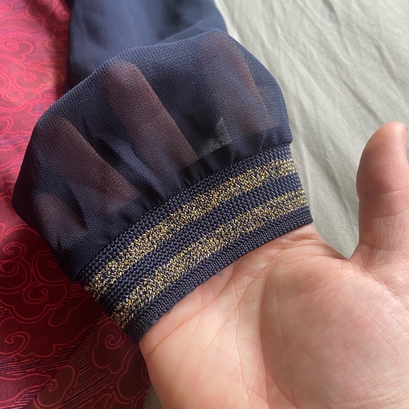 Scotch and soda sheer baseball longsleeve - Picture 5 of 7